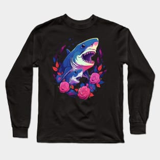 Shark Mothers Day Long Sleeve T-Shirt